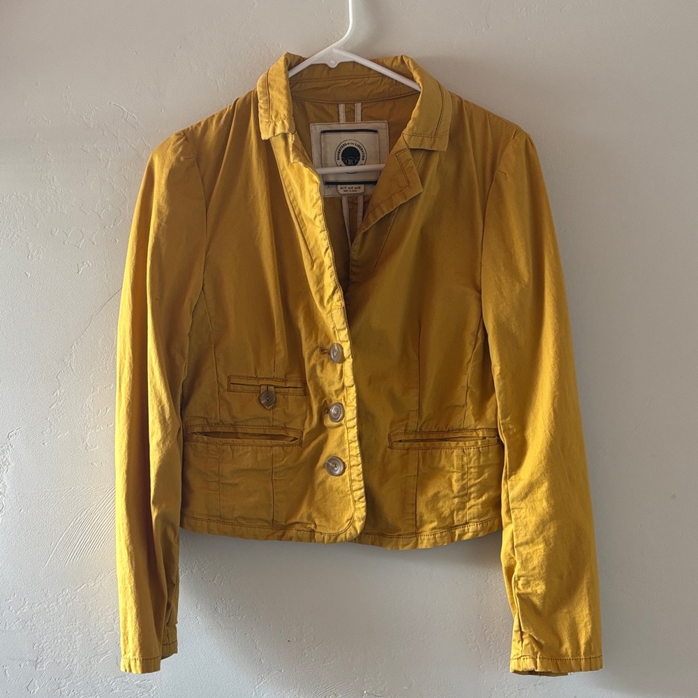 Elegant Mustard Blazer for Women